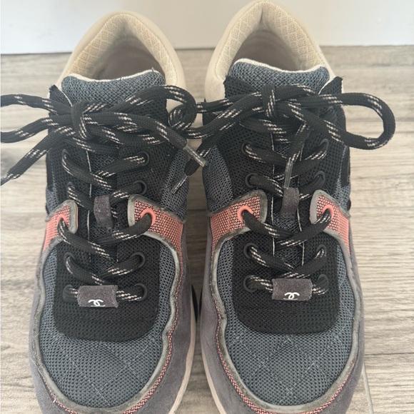 Authentic Chanel Sneakers size 37.5 - Picture 2 of 9